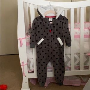 Fleece onesie